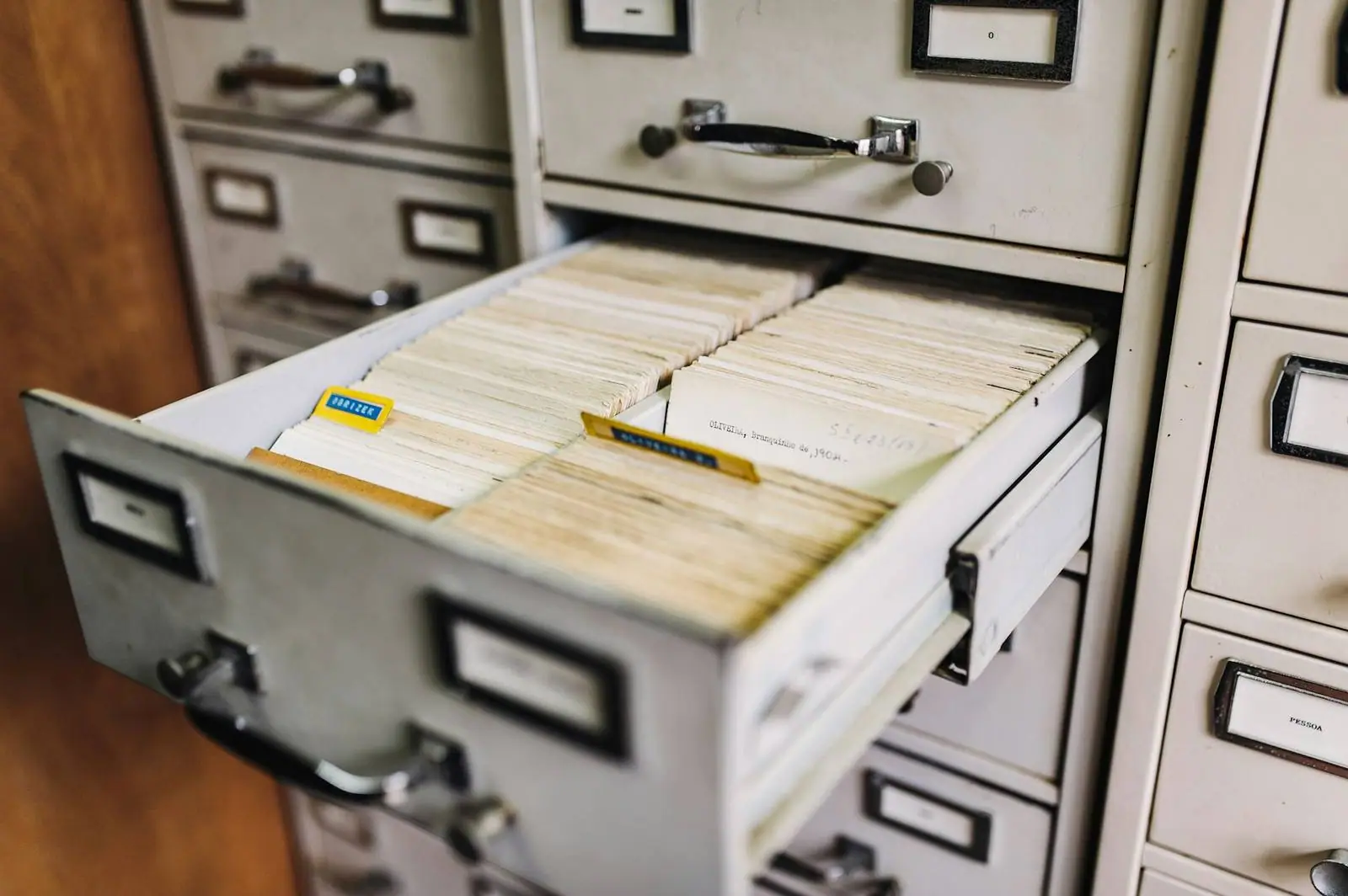 Photograph accompanying the note on asset searches